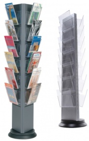 Torre Premium Rotating Brochure Stand